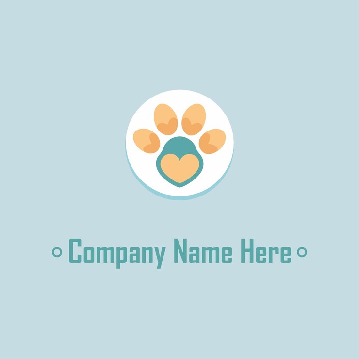 Vector diseño del logotipo pet
