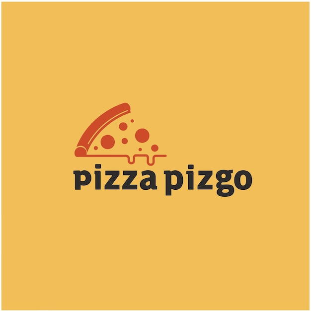 Diseño del logotipo de Pizza Pizgo