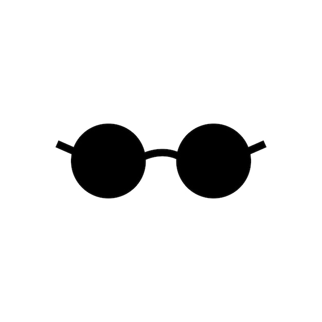diseño de logotipo de la plantilla de la ilustración vectorial del icono de las gafas