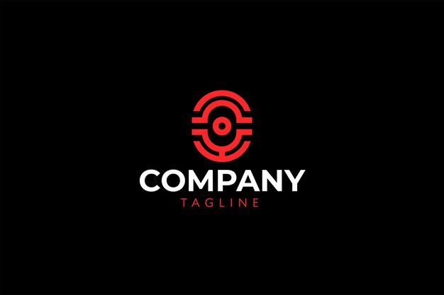 diseño de logotipo de podcast moderno