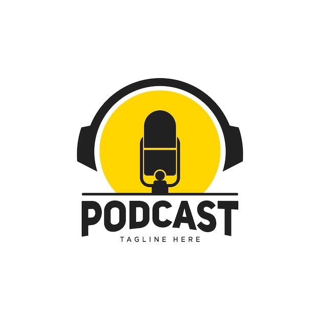 diseño de logotipo de podcast