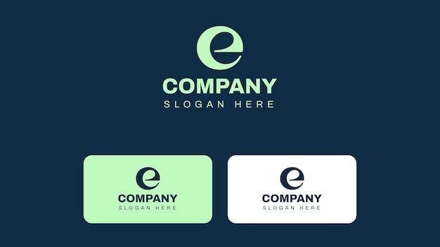Diseño de logotipo premium de formas abstractas