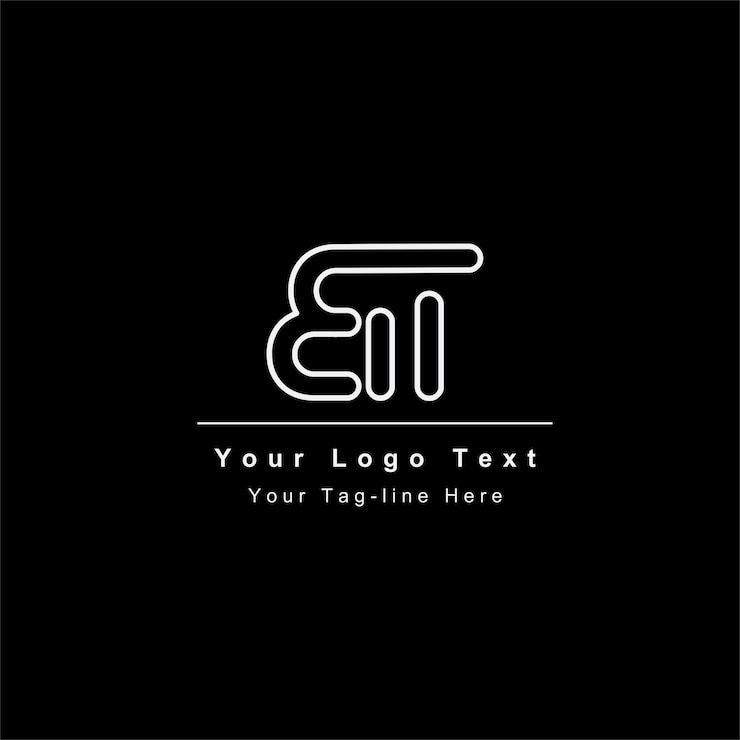 Vector diseño de logotipo premium initial letter bt