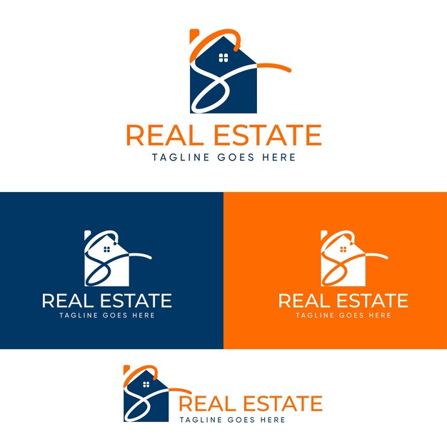 Diseño de logotipo premium inmobiliario y Realtor para Alphabet 'S'