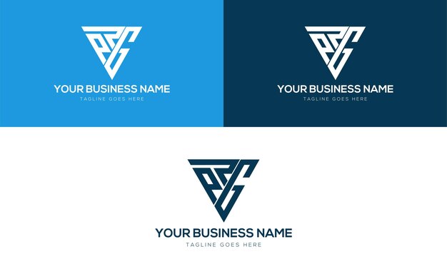 Diseño del logotipo de PRG en forma triangular