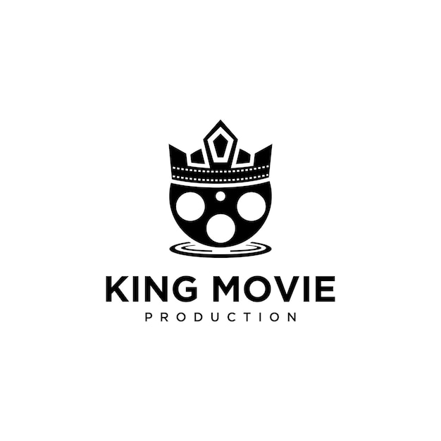 Diseño de logotipo de producción de películas King