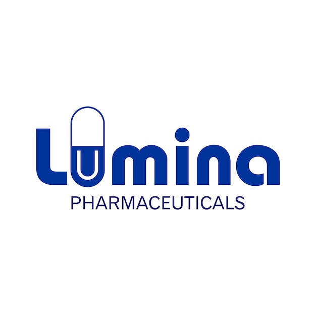 Diseño de logotipo de productos farmacéuticos Lumina