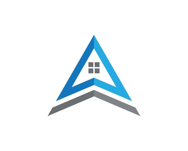 Diseño de logotipo de propiedad y construcción