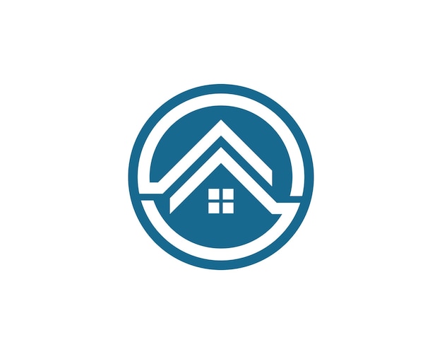 Diseño del logotipo de la propiedad y la construcción