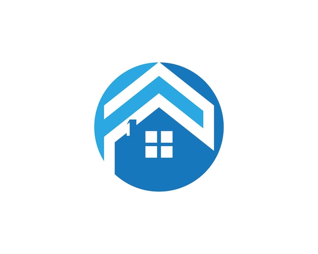 Diseño del logotipo de la propiedad y la construcción