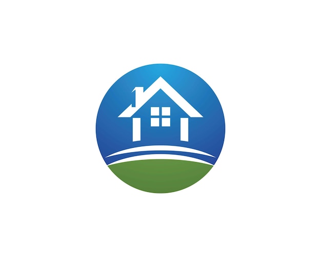 Diseño del logotipo de la propiedad y la construcción