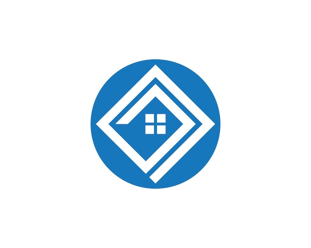 Diseño del logotipo de la propiedad y la construcción