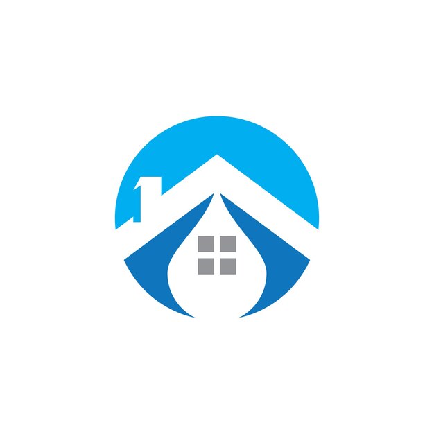 Diseño del logotipo de la propiedad y la construcción