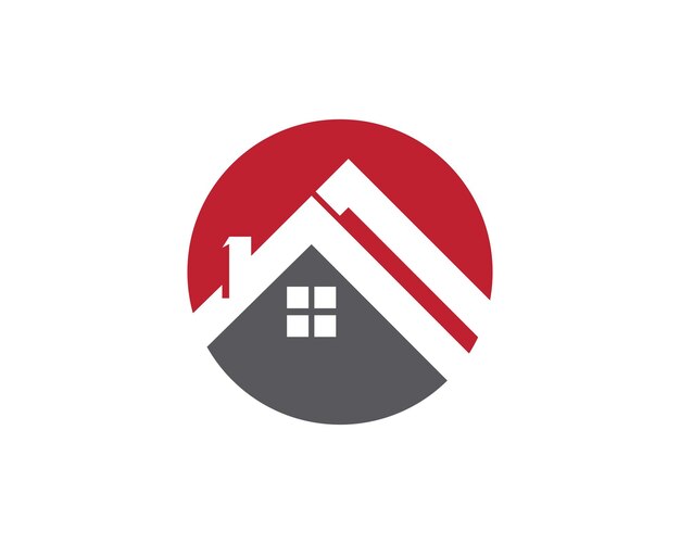 Diseño del logotipo de la propiedad y la construcción