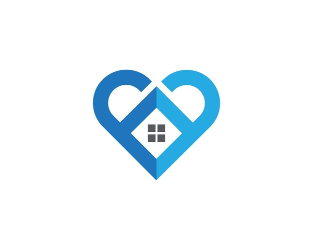 Diseño del logotipo de la propiedad y la construcción