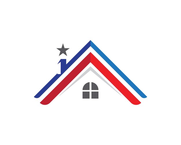 Diseño del logotipo de la propiedad y la construcción
