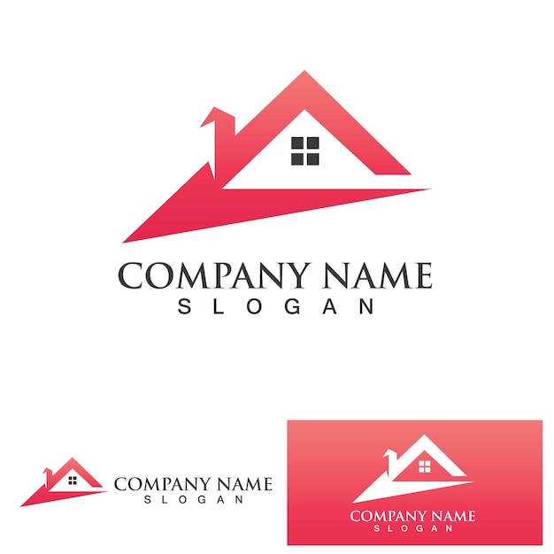 Diseño del logotipo de la propiedad y la construcción