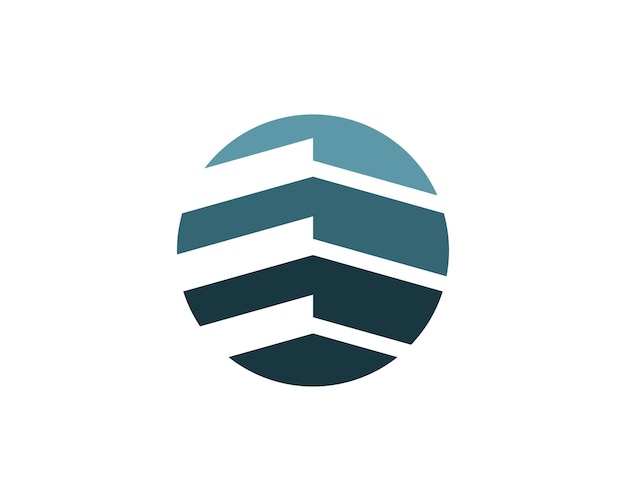 Diseño de logotipo de propiedad inmobiliaria y construcción