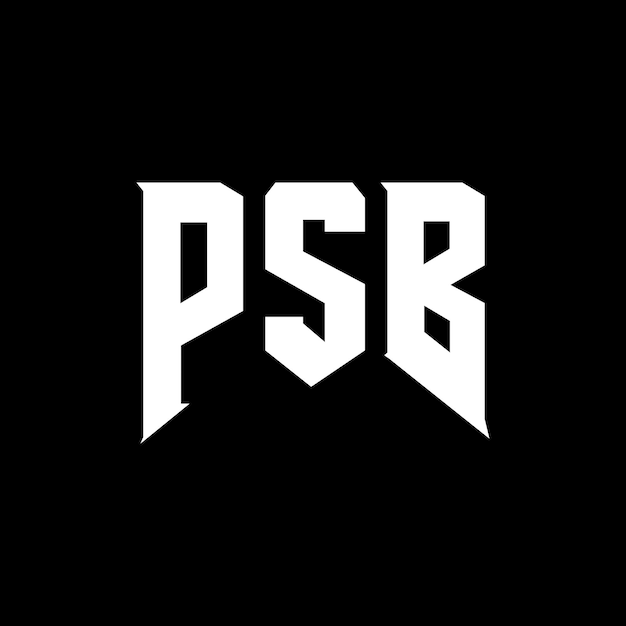 Diseño de logotipo de PSB para una empresa de tecnología Diseño del logotipo PSB combinación de colores blanco y negro Diseño del Logotipo PSB Vector Diseño del Icon PSB Alfabeto PSB Diseño del Logotype PSB