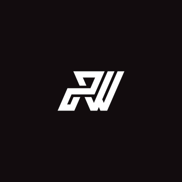 Diseño del logotipo PW Monogram