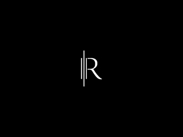 Vector diseño del logotipo r