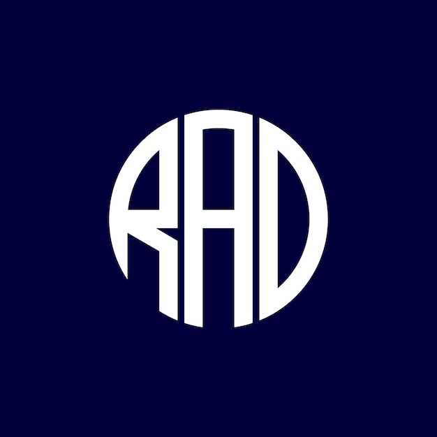 Diseño del logotipo de rad circle