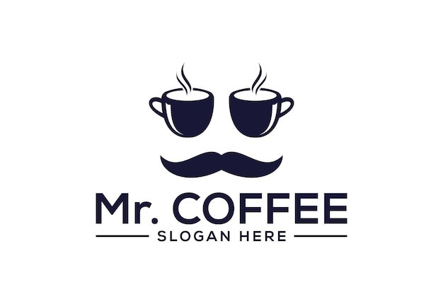Diseño de logotipo de restaurante Low Poly y Coffee shop Concepto de diseño vectorial