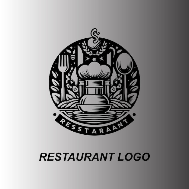 diseño de logotipo de restaurante