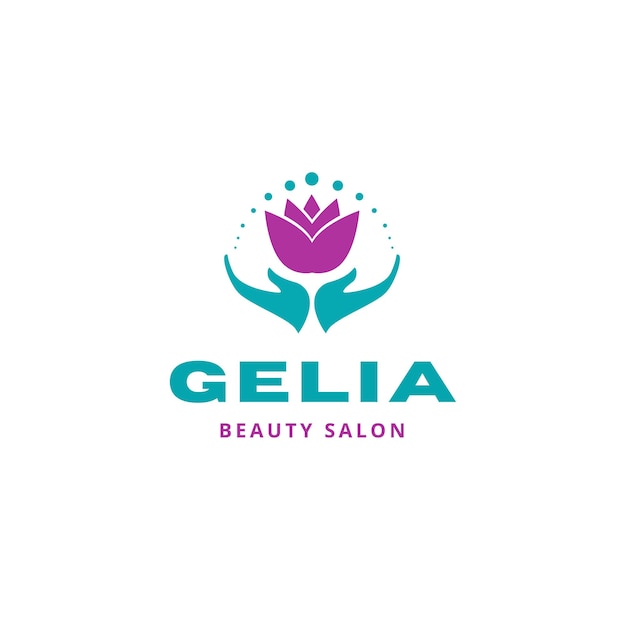 diseño del logotipo del salón de belleza