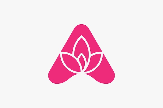 diseño de logotipo de salud médica de spa natural y diseño de logotipo personalizado de flor de loto saludable