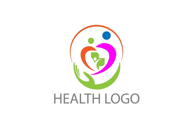 Diseño de logotipo de salud médica vectorial