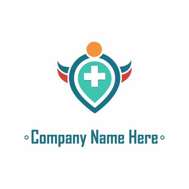 Diseño del logotipo de la salud médica
