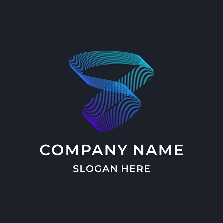 diseño de logotipo SB de letra simple abstracta