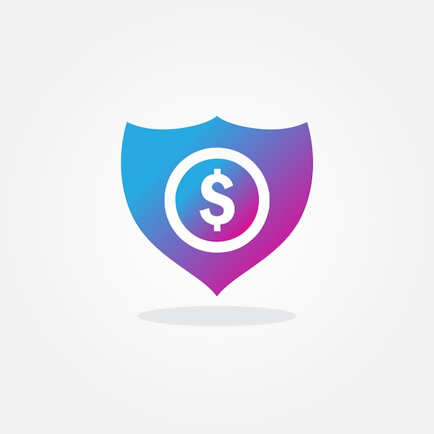 diseño de logotipo seguro de dinero