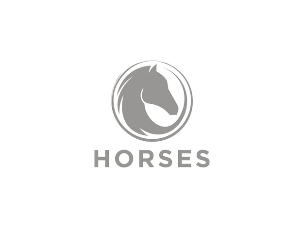 Diseño de logotipo de semental estable de Beauty Horse Ranch utilizable para logotipos comerciales y de marca.