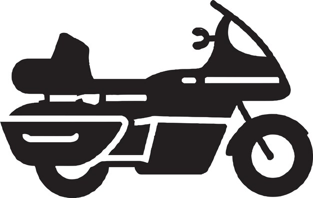 Diseño de logotipo de servicio de mensajería de motocicleta