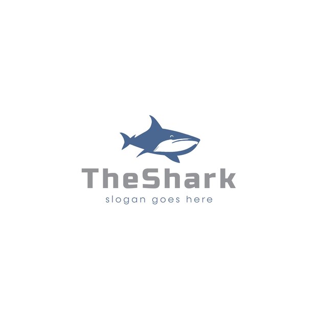 Diseño del logotipo de Shark Vector