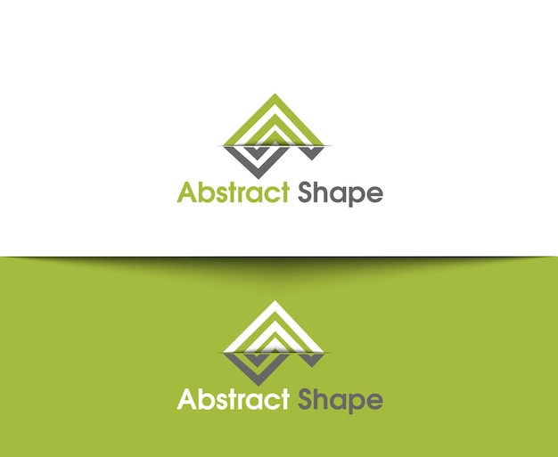 Diseño de logotipo y símbolo abstracto vector