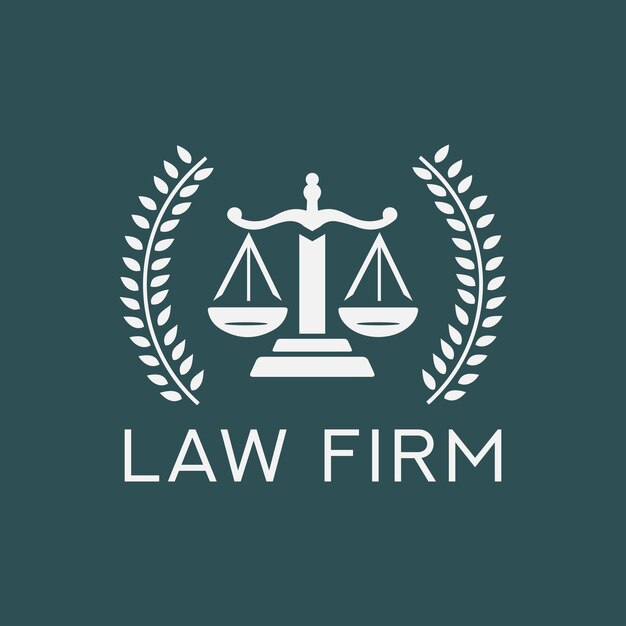 Diseño del logotipo y el símbolo del bufete de abogados