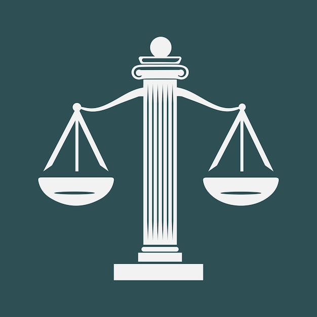 Diseño del logotipo y el símbolo del bufete de abogados