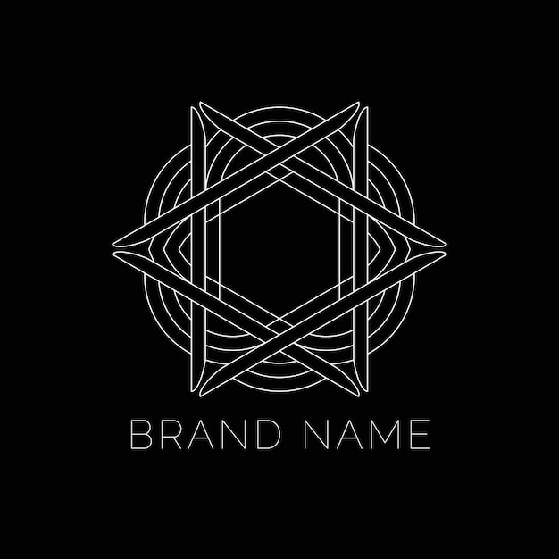 Diseño del logotipo del símbolo de patrón