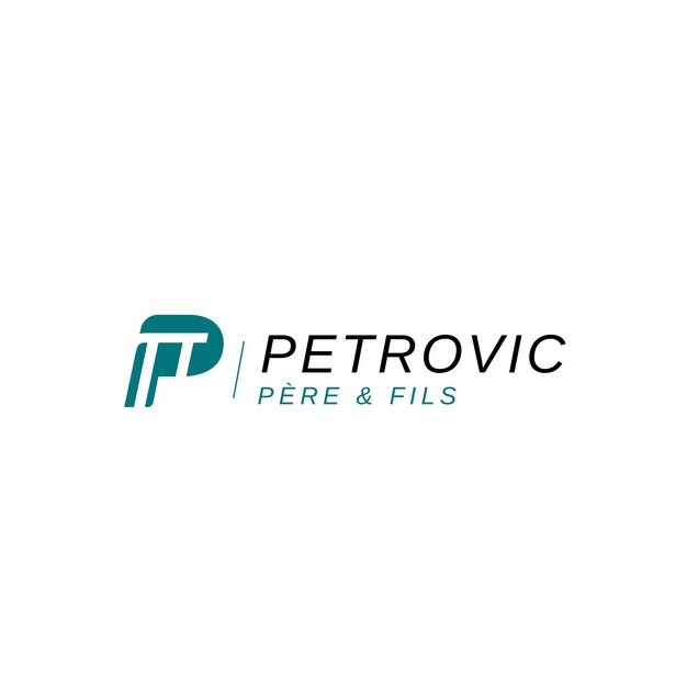 Diseño del logotipo del símbolo pi logotipo del vector del símbolo pi