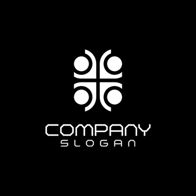 Un diseño de logotipo simple para empresas modernas.