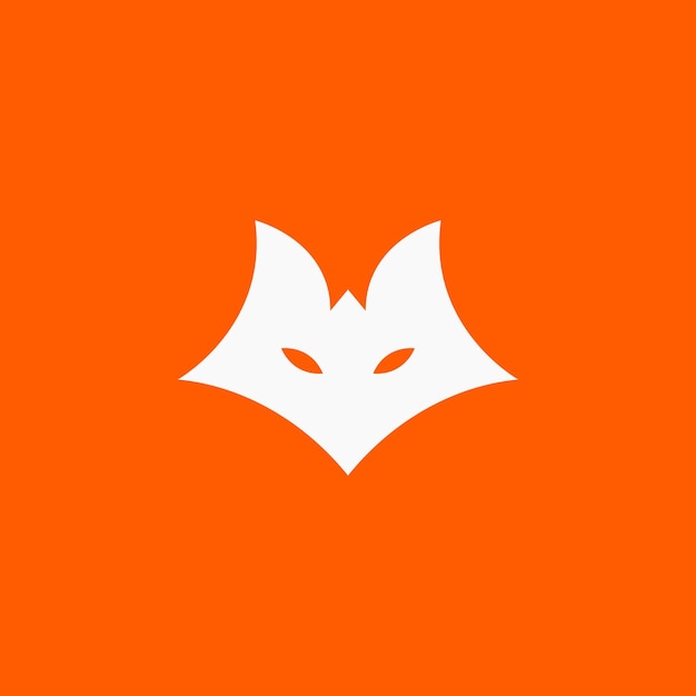 Diseño del logotipo de Simple y Minimal Fox
