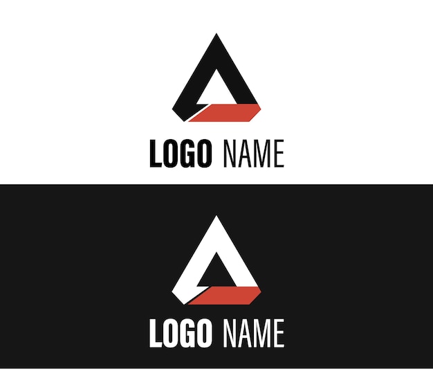 Vector diseño de logotipo simple y único para la empresa