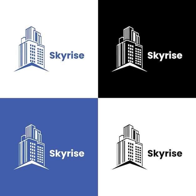 Diseño del logotipo de Skyrise