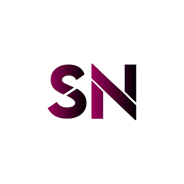diseño de logotipo SN