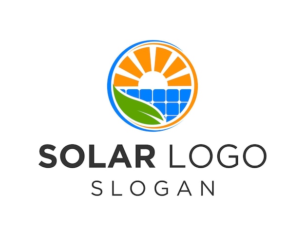 Diseño de logotipo solar