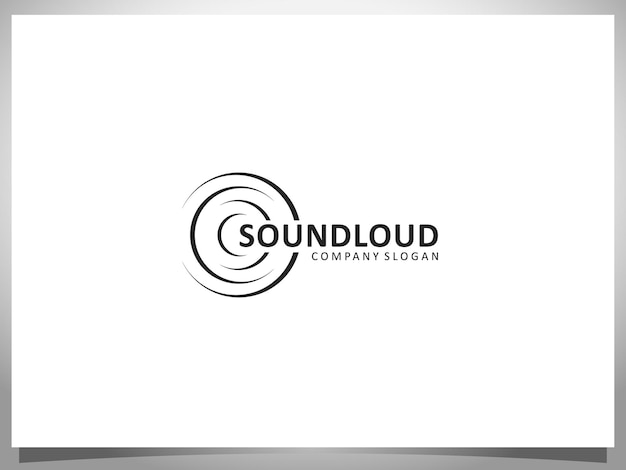 Diseño de logotipo de sonido y música.