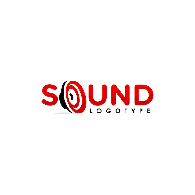 Diseño de logotipo de sonido